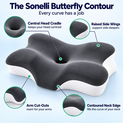 Sonelli™ Ergonomic Contour Pillow