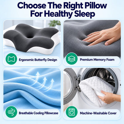 Sonelli™ Ergonomic Contour Pillow